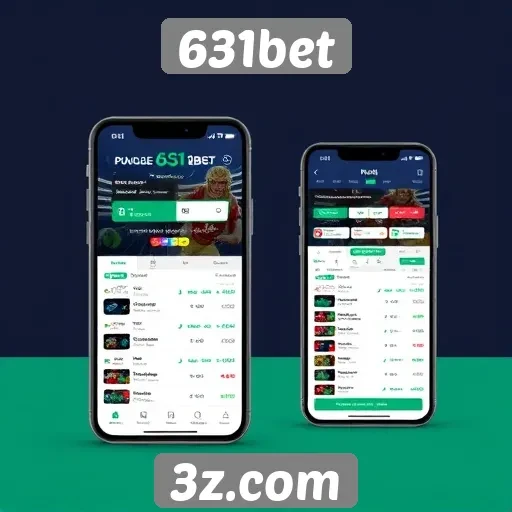 Interface e usabilidade do site 631bet em dispositivos móveis